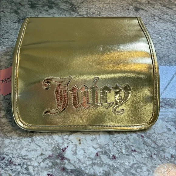 Juicy Couture Gold Women's Makeup Bag - Picture 13 of 15